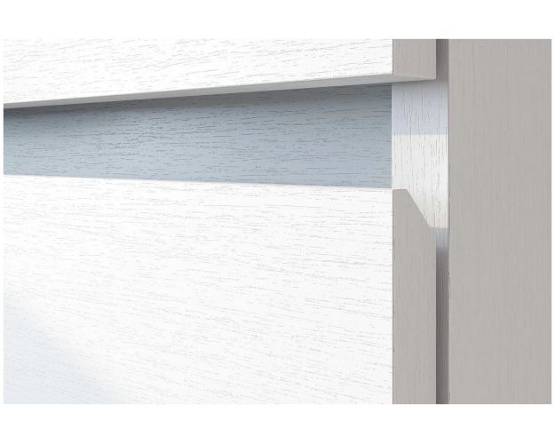 Модульная система "Токио" Пенал Белый текстурный / Белый текстурный