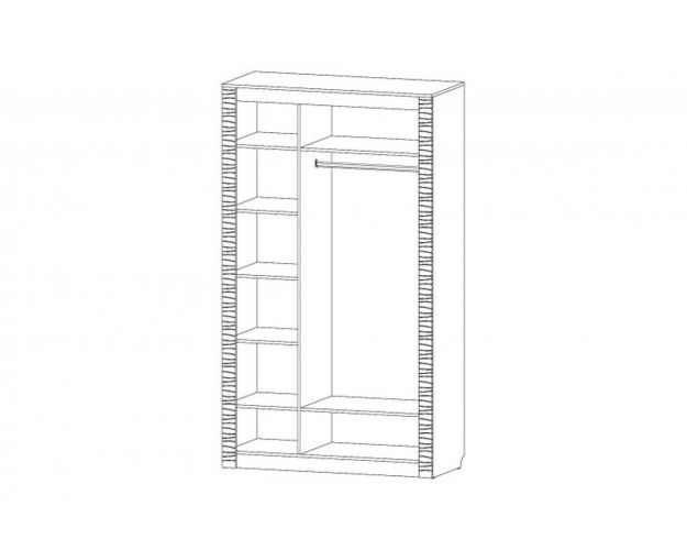 Шкаф трехстворчатый Ривьера